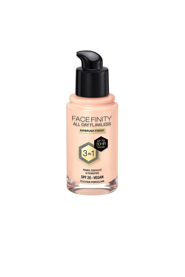 Max Factor-Facefinity All Day Flawless 3 In 1 Foundation #c10-faires Porzellan 30 ml 1