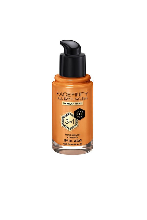 Max Factor-Facefinity All Day Flawless 3 In 1 Foundation #w89-warme Praline 30 ml 1