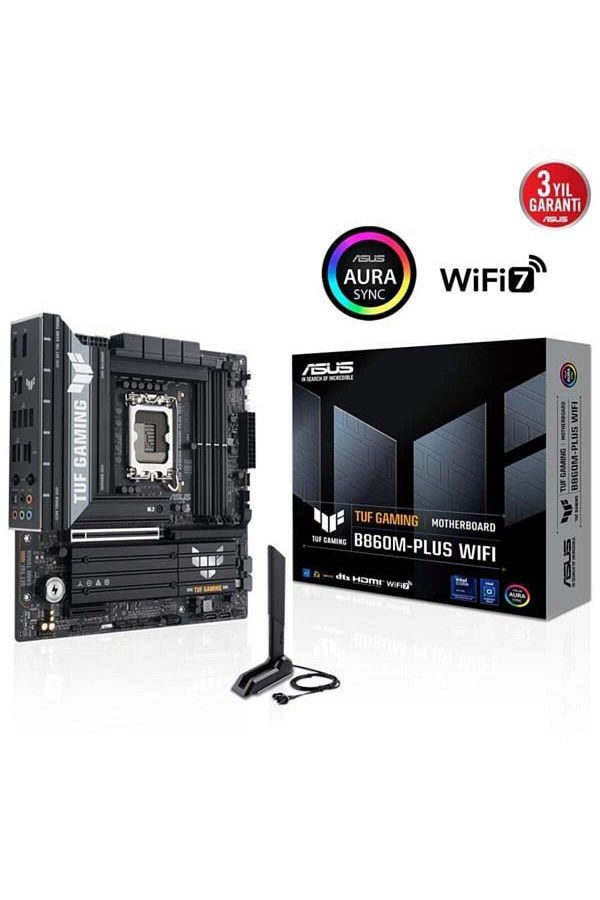 ASUS-Tuf Gaming B860M-Plus Wifi7 Ddr5 Hdmi-Dp Pcie 5.0 1851P Matx 1