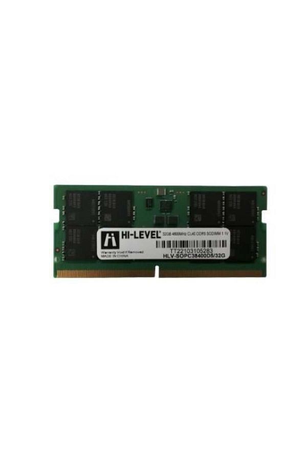 Hi-Level-32Gb Ddr5 4800Mhz Cl40 Notebook Ram Value Hlv-Sopc38400D5/32G 1