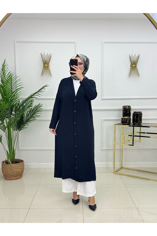 VALENS BOUTİQUE-Women's Hijab Spring Cardigan 1