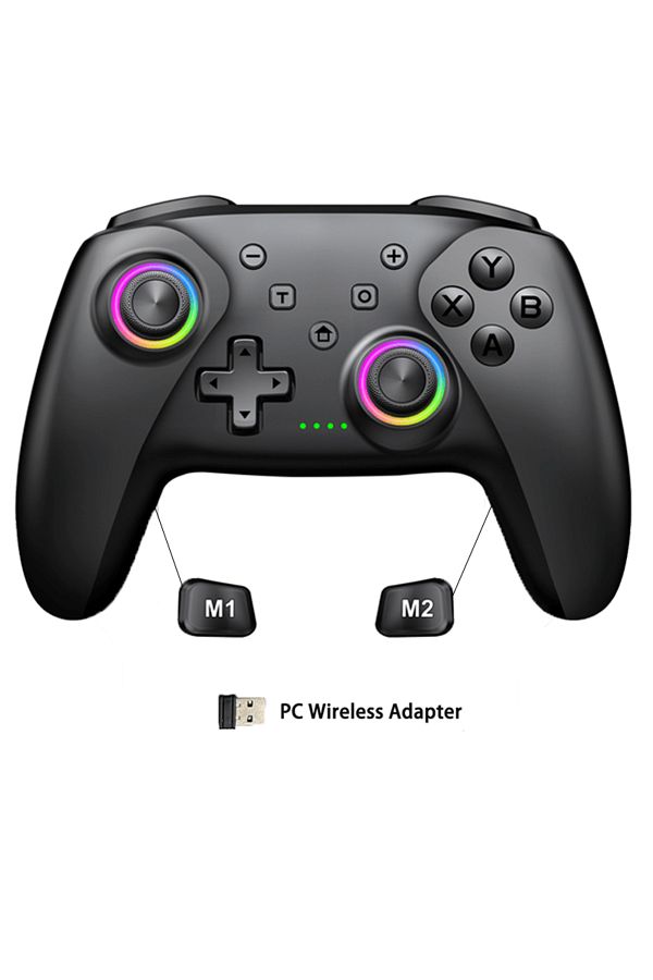 Choice-Nc300-hall Joystick Dinofire Wireless Bluetooth Rgb Controller For Nintendo Switch/switch Oled/switc 1