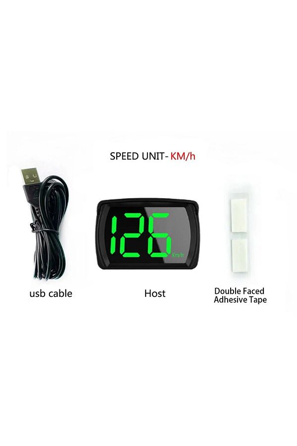Choice-Y03-KMH Y03 Car Universal HUD Head Up Display Digital Speedometer Projector Km/h Big Font Speed Mete 1