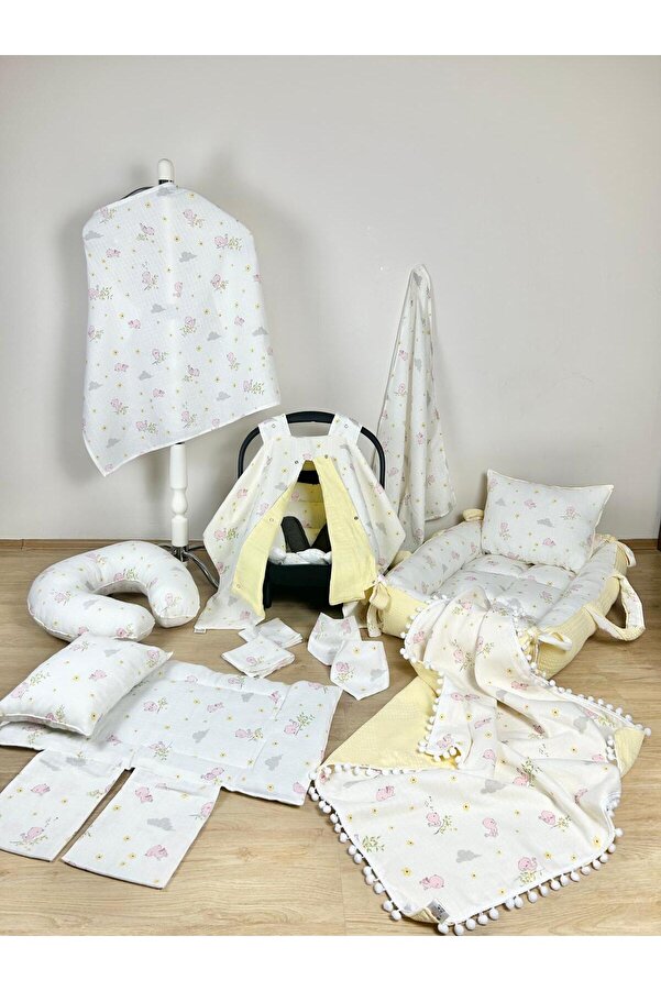 Aras Collection 14 Parça Muslin Set