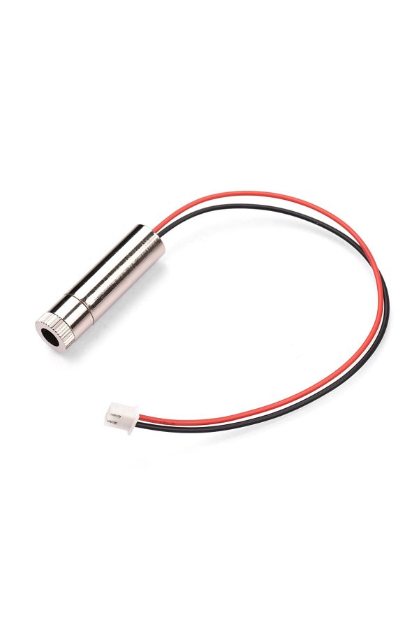 Choice-Silver 650nm 250mW Red Dot Laser Head CNC Engraver Focusing Module Dot Locator Adjustable Focal Leng 1