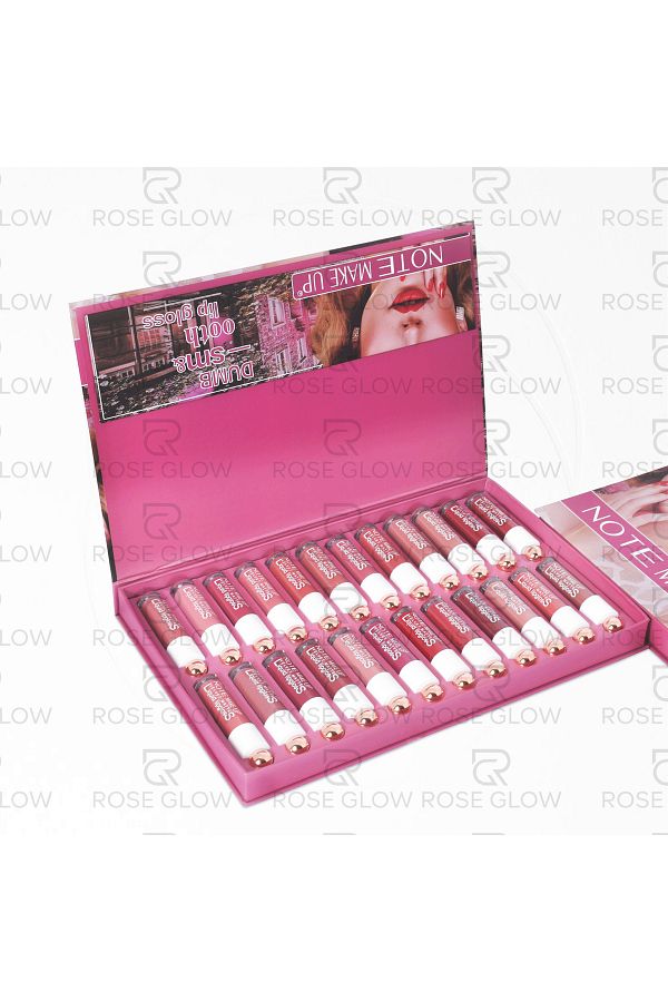 NOTE-Make Up Smooth Lip Gloss Liquid Lipstick Collection (24 Colors) | Lipsticks with a Soft, Glossy, and Matte Finish 1