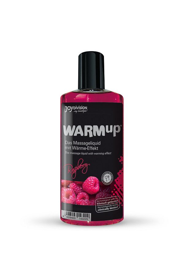 Joy Division-Massage Oil with Raspberry, Warming Effect & Delicious Aroma, JoyDivision WARMup, 150 ml 1