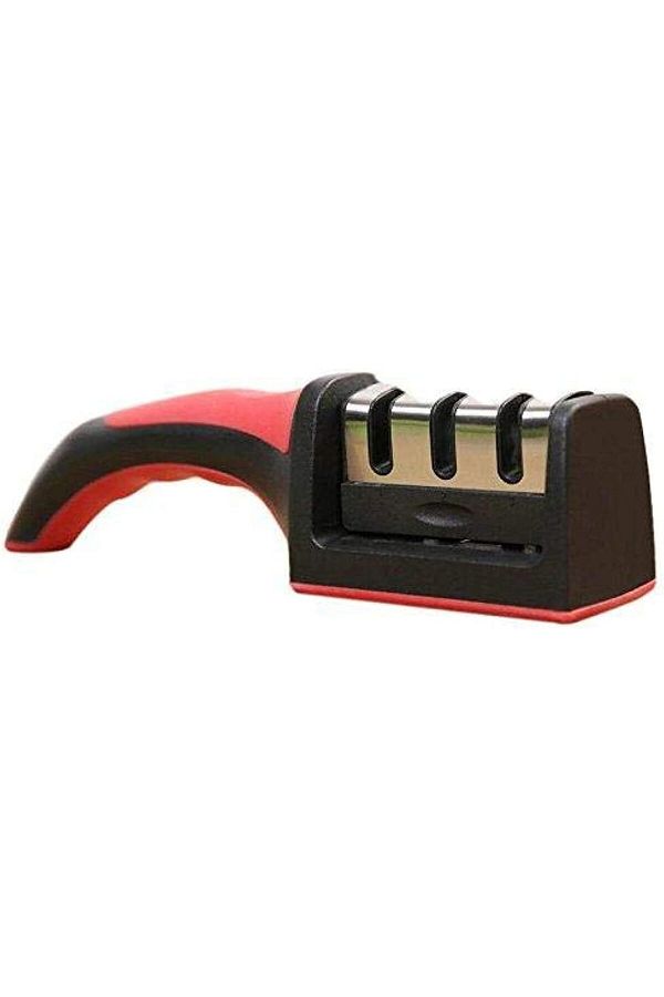 Generic-Wivarra Knife Sharpener, 3 Manual Stage with Non-Slip Base 1