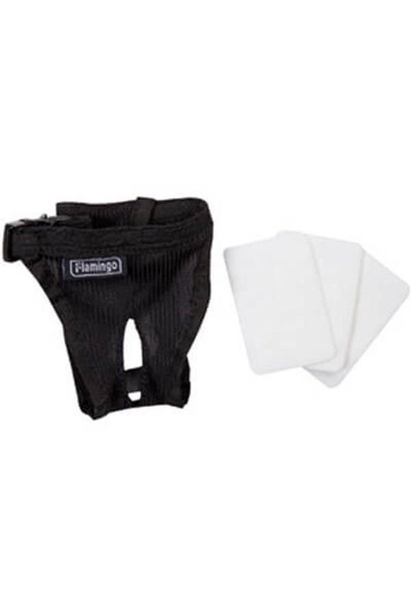 Flamingo-Pants Dog Pants Black 40-49 cm 1