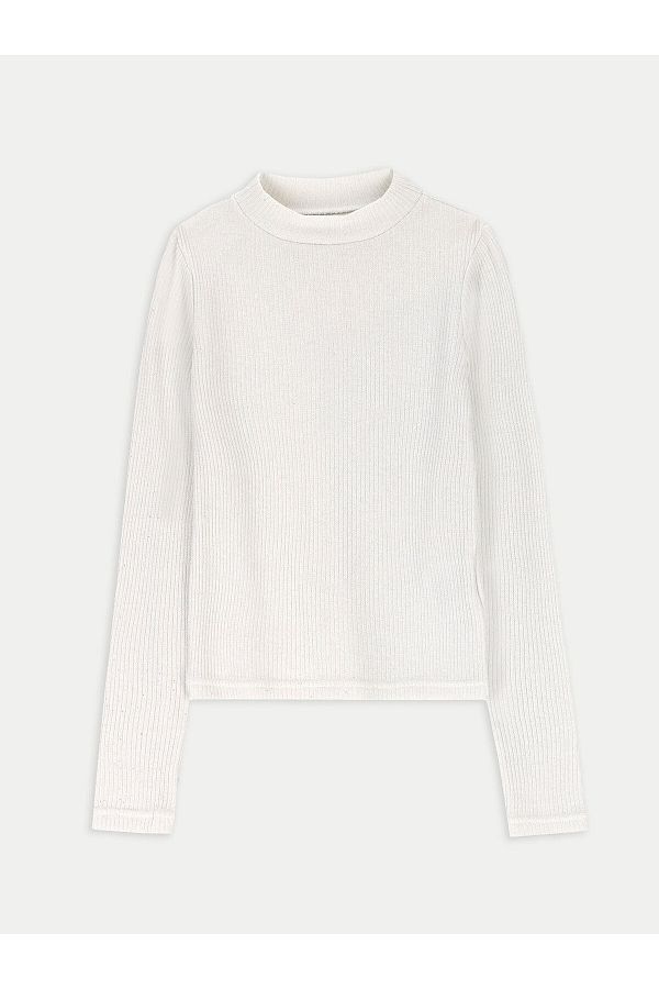 Coccodrillo-Girl Sweater ZC4172101EPG White 1