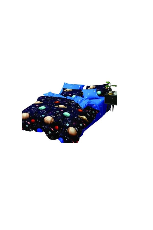 OEM-6-piece cotton linen set FINET, for double bed, Bed sheet 220 x 240 cm 1