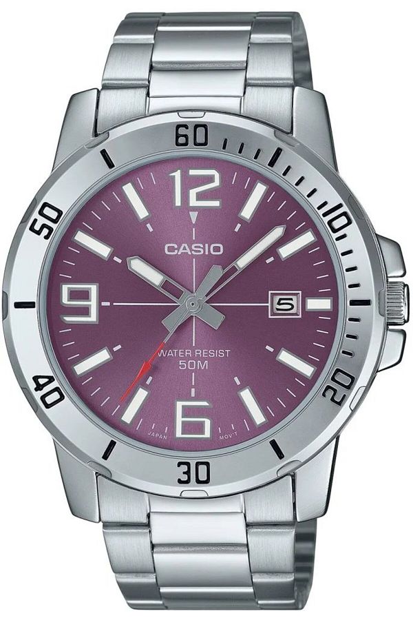 Casio-Men's Wristwatch Mtp-Vd01d-6Bvudf 1