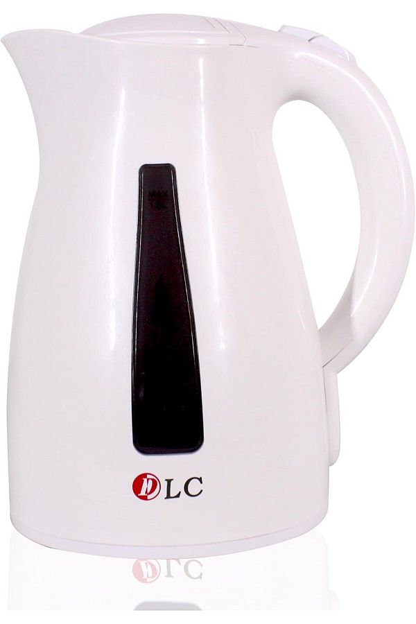 Generic-غلاية زجاجية D LC بقوة 2200 واط مع قاعدة دوارة 360 درجة، سعة 1.8 لتر مع إضاءة LED، مصنوعة من زجاج البورسليكات 1