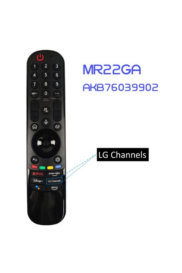 OEM-LG LCD/LED remote control with Netflix - Prime video-Disnay-LGchanels-Alexa-2022-2023 with BLUETOOTH 1
