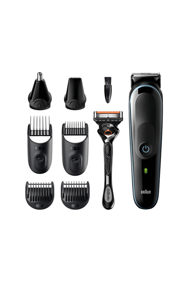 Braun-Braun All in One 5 MGK5365 Beard Trimmer 8 in 1 6 accessories Black 1