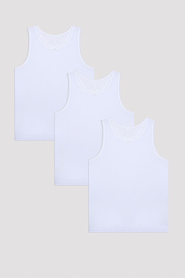 Penti-Girl's W Basic 3-Piece Multicolored Undershirt 1