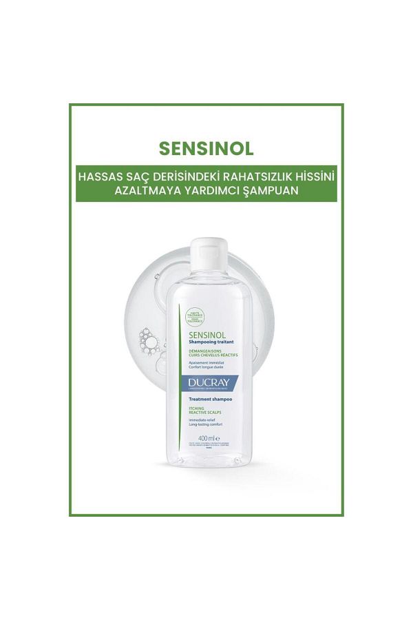 Ducray-Sensinol Sensitive Scalp Shampoo 400 ml 1
