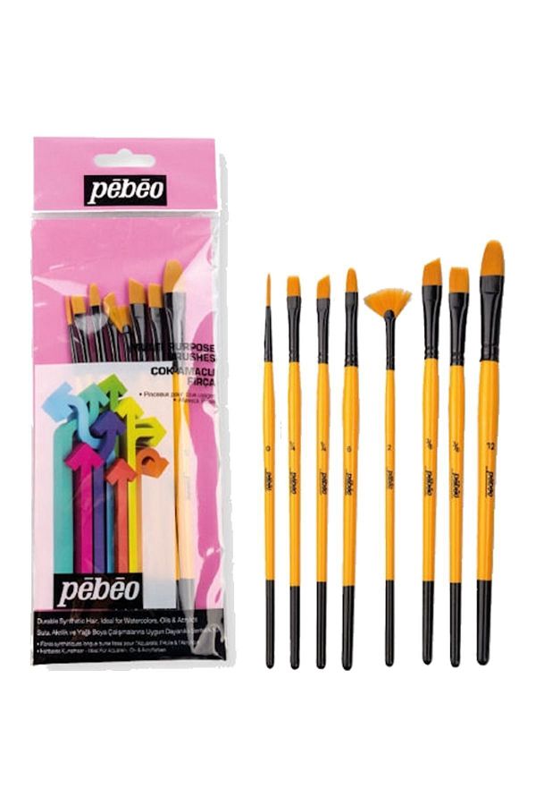 Pebeo-8-Piece Brush Set No 4 1