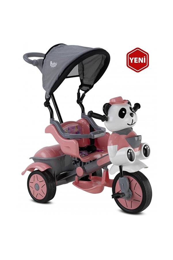 Babyhope 127 Little Panda 3 Tekerlekli İtmeli Bisiklet