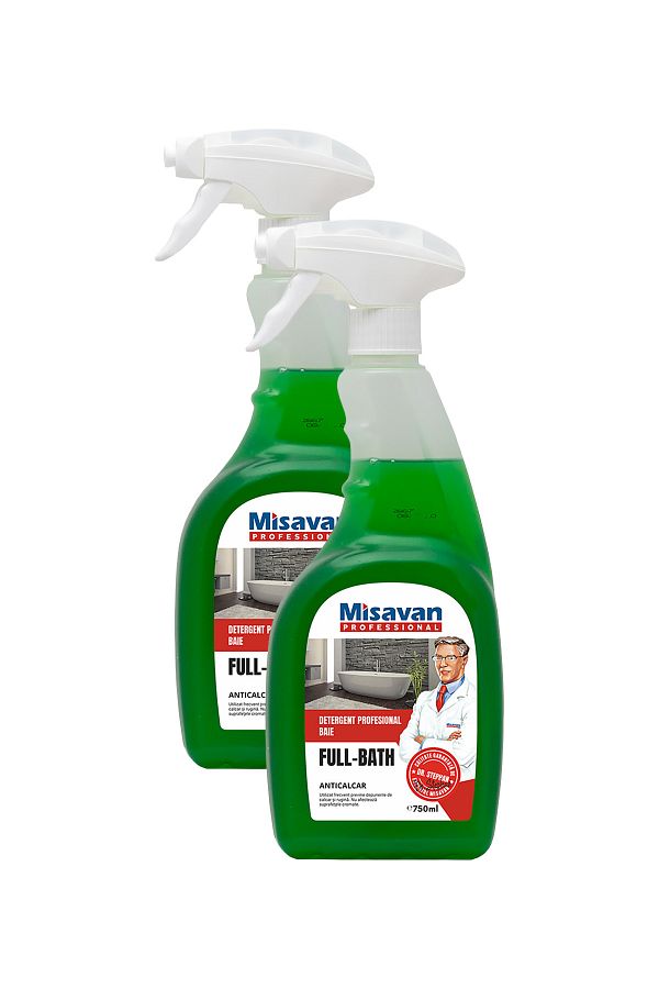 Misavan-Dr. Stephan Full-bath Anti-limescale And Rust Solution 750ml X2pcs 1