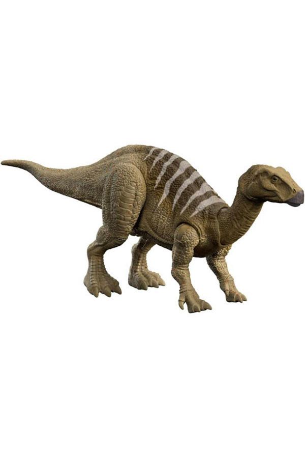 mattel-Jurassic World Dominion Roar Strikers dinosaur figurine, Iguanodon 1
