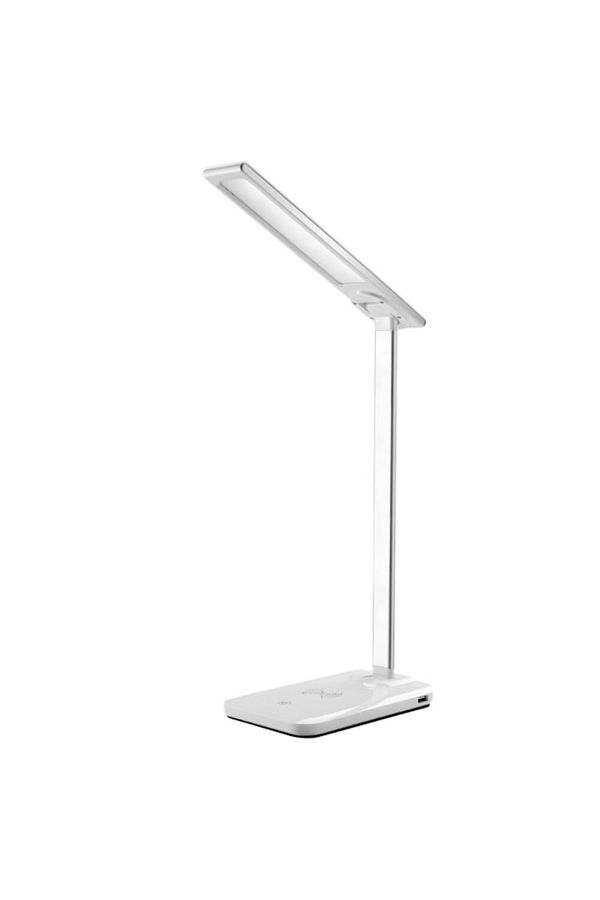 varioshop-VarioShop® LED Lamp, Night Light with Wireless Fast Charge Universal Charger, Touch Control, Timer, Il 1