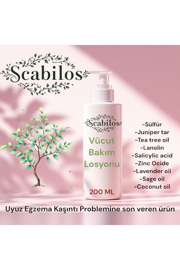 SCABİLOS-Scabilos 200 ml Lotion (for Itching) 1