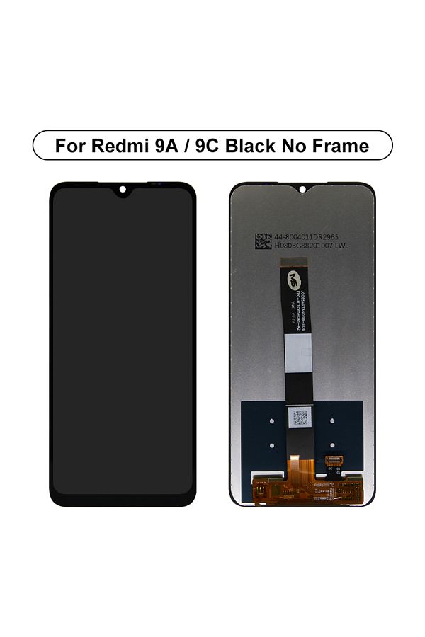 Choice-Black No Frame CHOICE 6.53" IPS For Xiaomi Redmi 9A LCD Display M2006C3LG Touch Screen Digitizer For 1