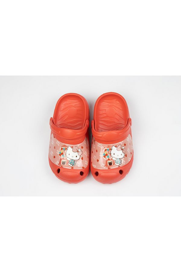 Hello Kitty-Kids Clogs With Comfortable Fit And Fun Design Lightweight & Comfortable Slip-on Sandals – Red 1