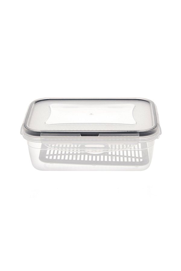 ASPARTAM-Fresh Box Rectangular Compartment Storage Container - 800 ml 1
