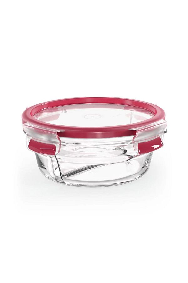 ASPARTAM-Masterseal Ovenable Storage Container - Red / Transparent - 550 ml 1