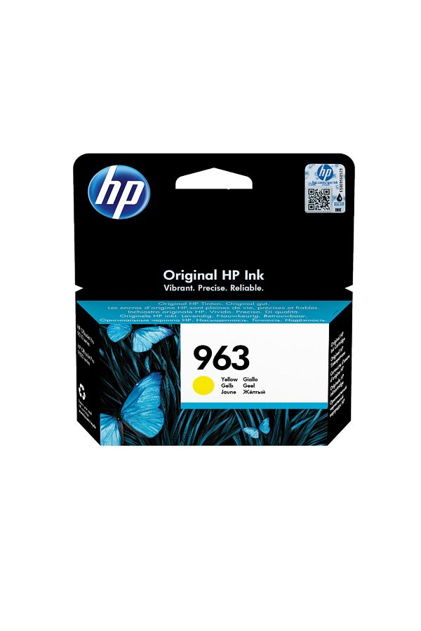 HP-Original HP 963Y / 3JA25AE Ink Cartridge, Yellow, 700 pages 1
