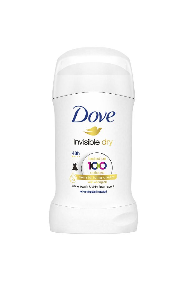 ANDOVER-Dove Invisible Dry antiperspirant deodorant stick for women, 40 ml 1