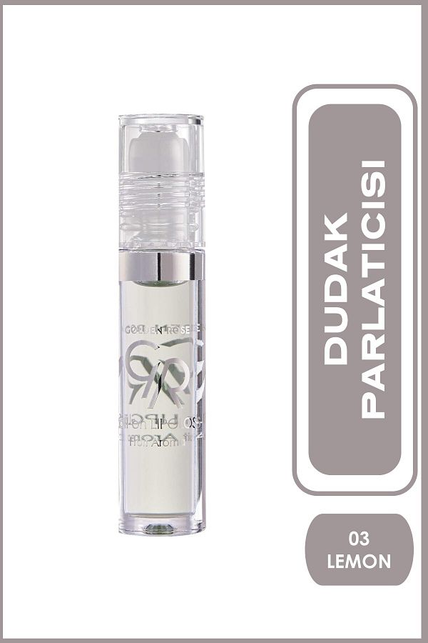 Golden Rose-Roll on Lipgloss 03 Lemon Lemon Flavored Lip Gloss 3.4 ml 1