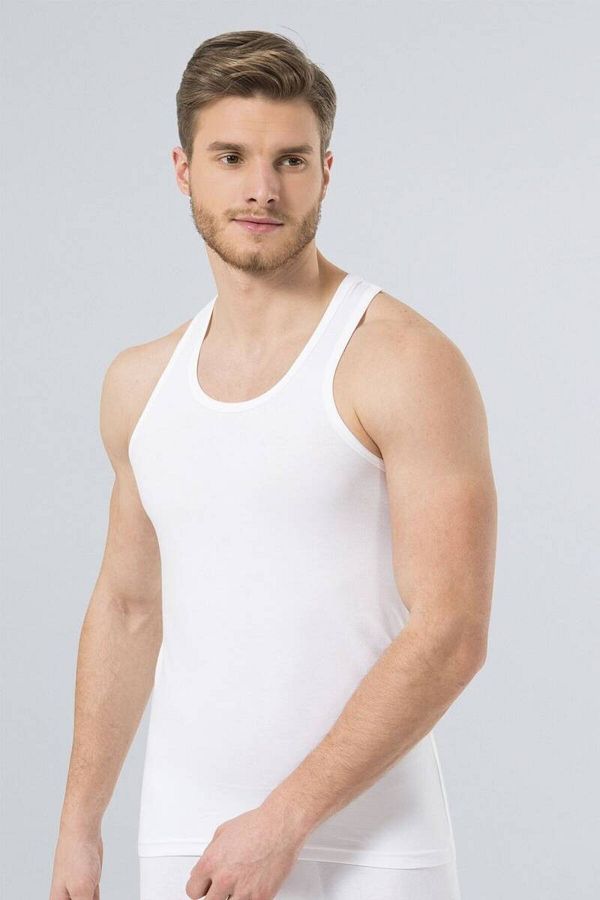 TÜREN-Men's Halter Collar Lycra Sports Undershirt 1