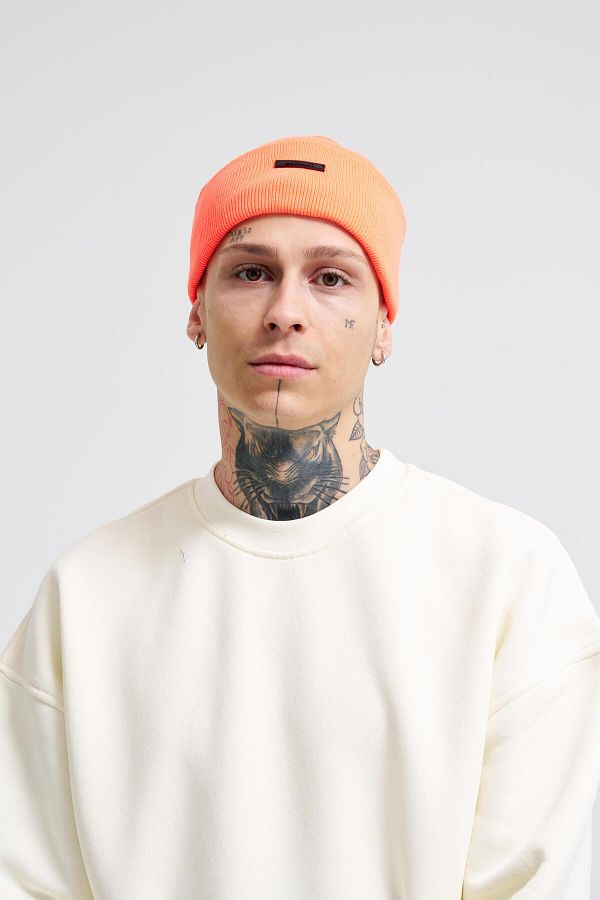 Machinist-Men's Machinist Neon Orange Beret 1