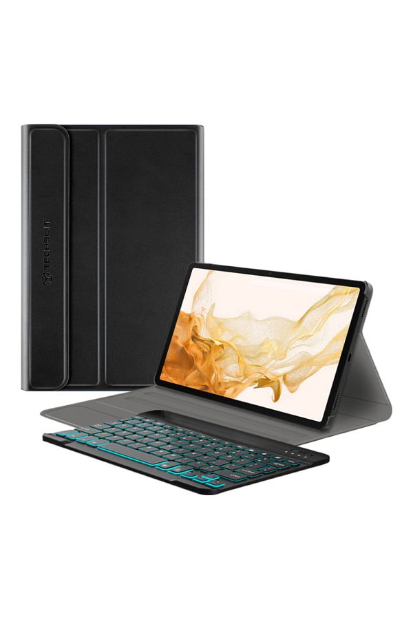 OEM-Techsuit CozyTab Case with Keyboard for Samsung Galaxy Tab S8 Plus Black 1