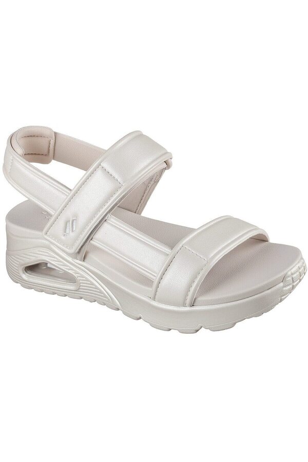 SKECHERS-Sandály Skechers Uno-basically Pretty, Bílé, Dámské 1