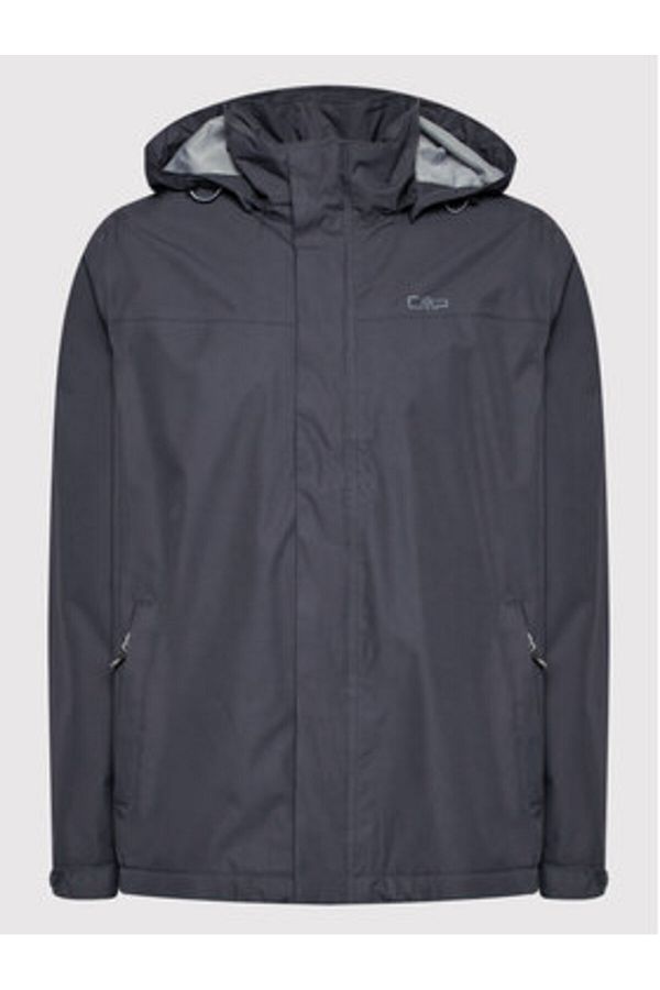 CMP-Men's Raincoat 39X7367 Gray 1