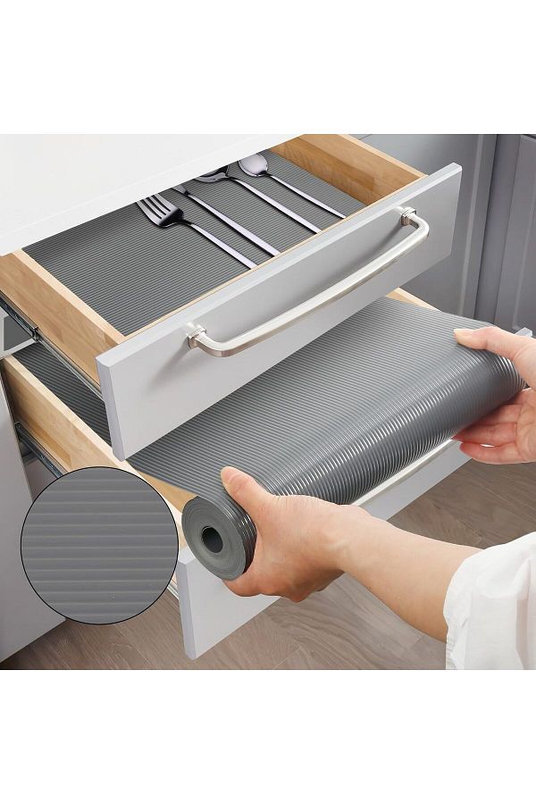 Generic-Shelf Liners Drawer Liners, Washable Oil-Proof Non Slip Shelf Liner, Non Adhesive Drawer Liners Cab 1