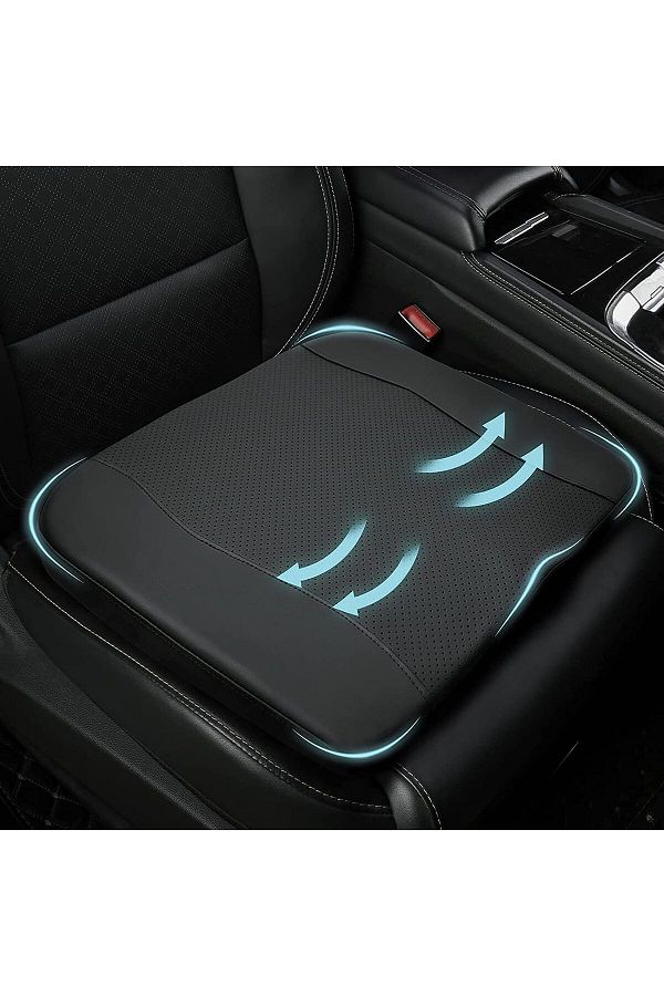 Generic-ELECDON Car Seat Cushion: Memory Foam Driver Seat Cushion for Sciatica and Lower Back Pain Relief, 1