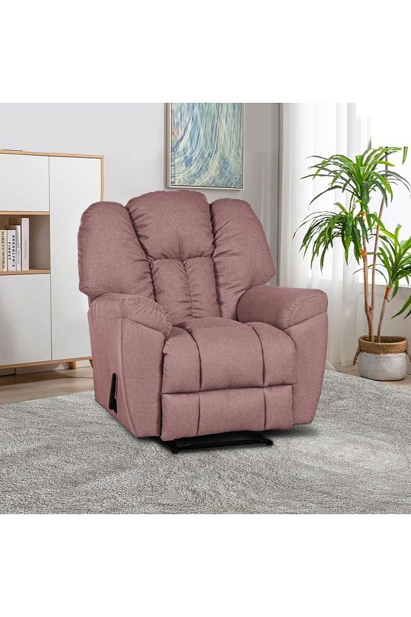 Lazy Vibes-Modern Canvas Recliner Chair | Fixed in premium linen fabric 1