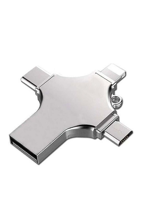 Faster-FS-26603 ذاكرة فلاش 4 في 1 سعة 512 جيجابايت (USB - TYPE-C - Micro USB - Lightning) 1