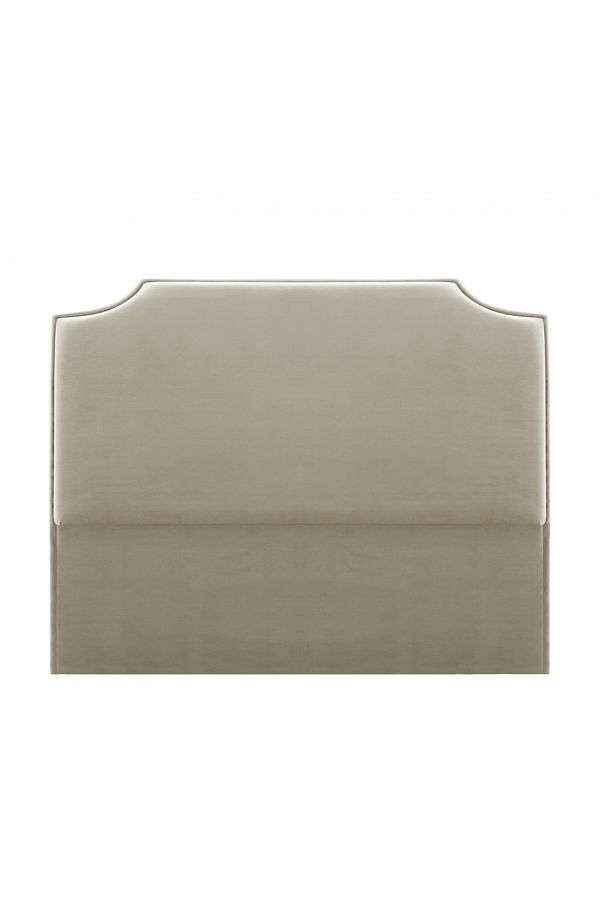 soufa dibaj-H114 | Velvet headboard - Brown 1