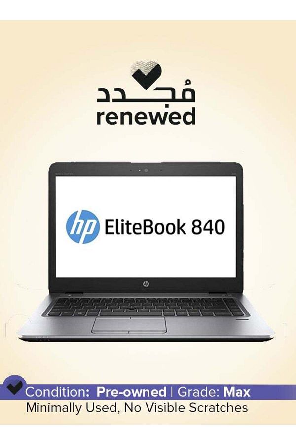 HP-Renewed - Elitebook 840 G3 With 14-Inch Display,Core i5 Processor/8 GB RAM/256 SSD/Intel HD Graph 1