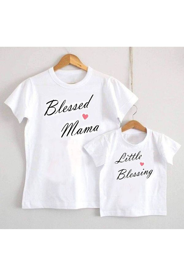 Pink Sky-Mother Daughter Set "Do Not Forget to Add Each Product to the Basket by Making Two Separate Selections." 1