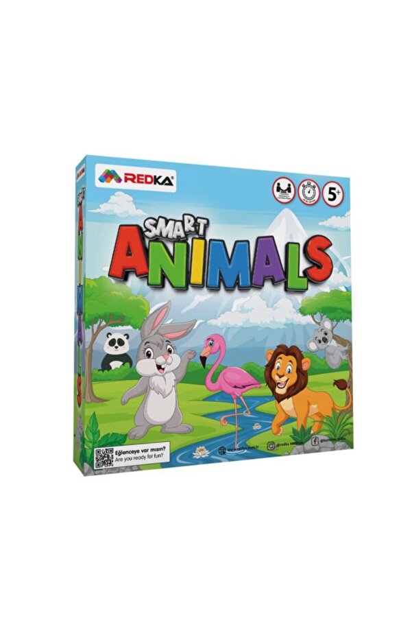 Redka Smart Animals Çocuklar Için Kutu Oyunu Akıl Oyunu