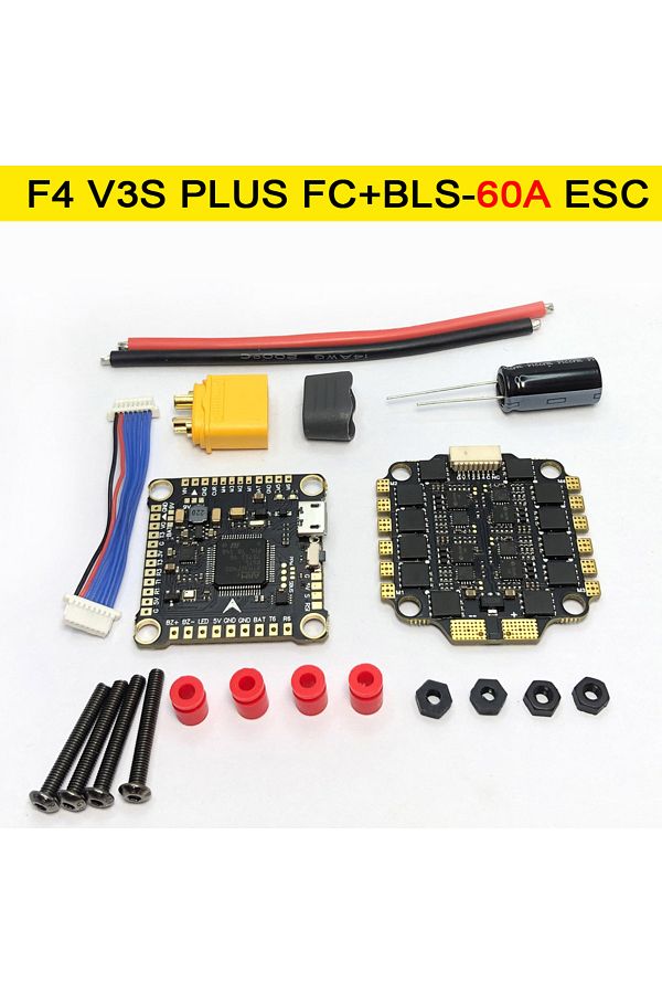 Choice-F4 V3S 60A ESC F4V3S F4 V3 V3S PLUS FC Stack/Flytower Flight Controller Board Barometer OSD 30A 45A 1
