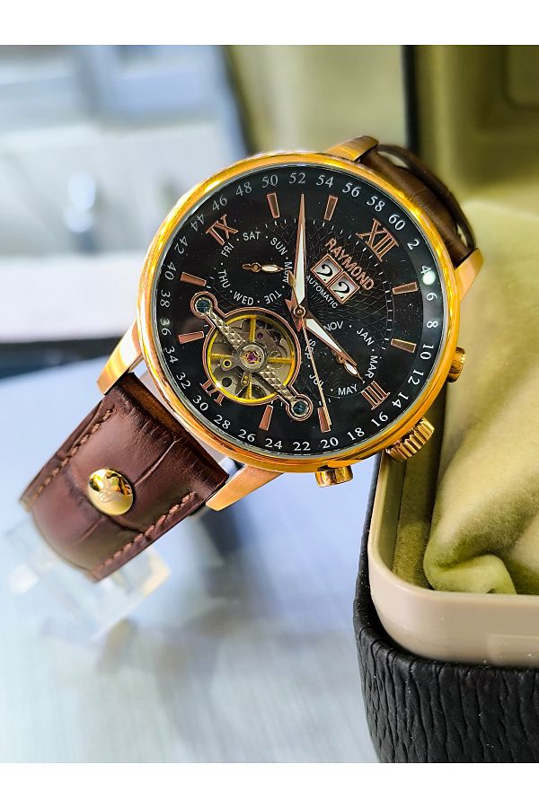 Raymond-Automatic Mechanism Men's Wristwatch 1