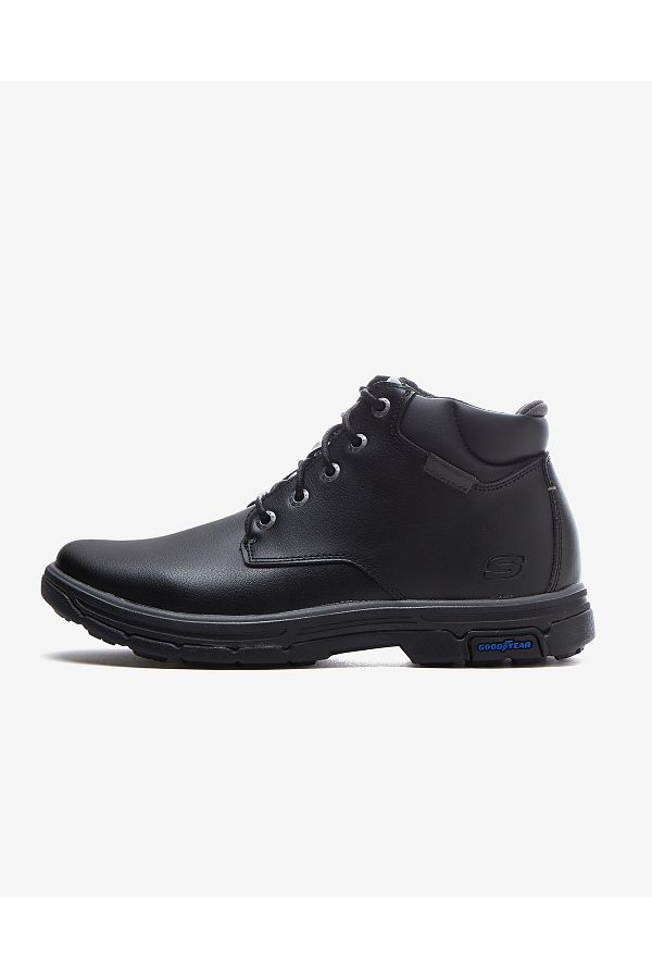 SKECHERS-Segment 2.0 - Brogden Men's Black Boots204394 Blk 1